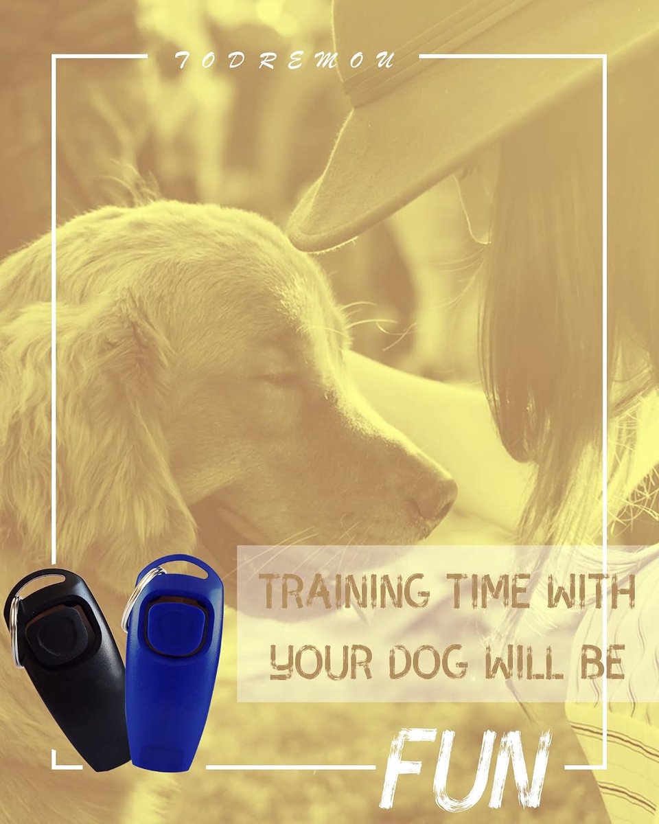 Hondenfluitje voor terugroeping training-Hoge Frequentie, 2-In-1 Ontwerp, Terugroephonden, Kan Door Menselijke Oren Worden Gehoord (blauw)