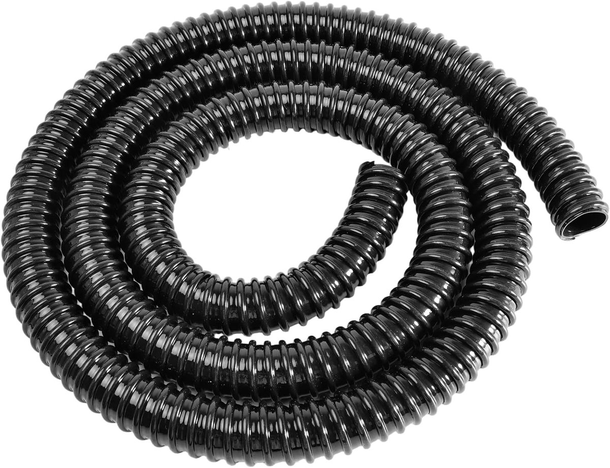2 m vijverslang ID Ø 25 mm, PVC flexibele afvoerslang voor tuinvijvers