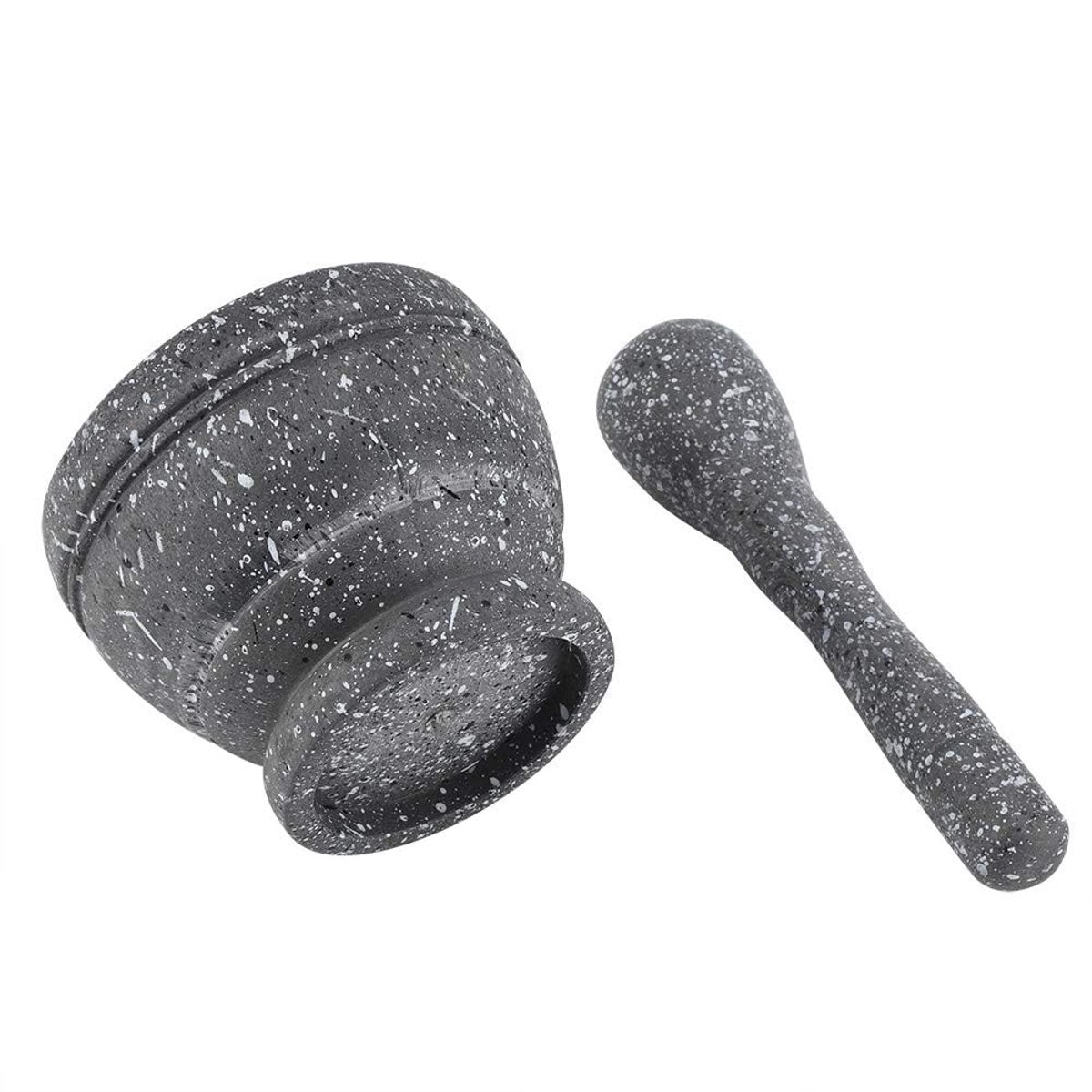Vijzel en Stamper Set, Handmatige Keukenmolen Kom Spice Crusher Kom Multifunctionele Knoflookstamper voor Verpletterende Gember Kruiden(#4)