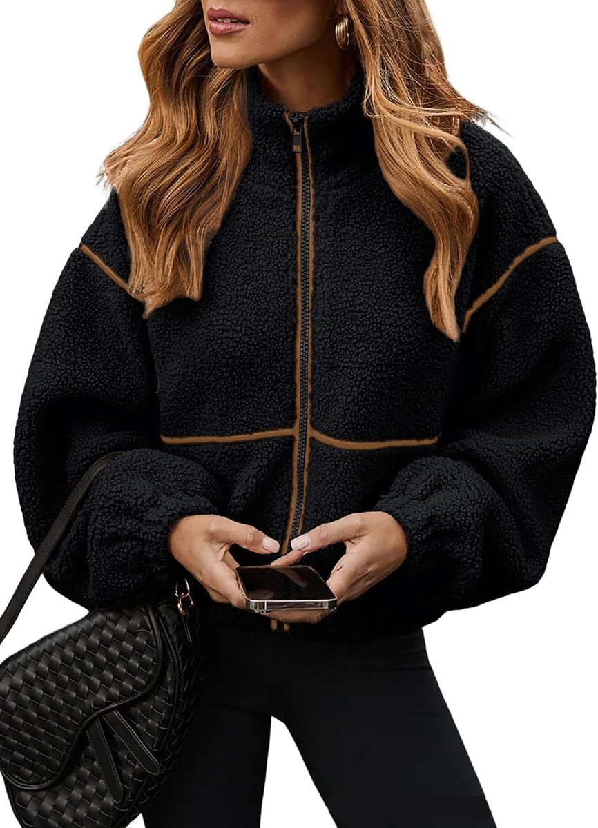 Jas Winter Met Rits Tussenseizoen Teddy Jas Lange Mouwen Blouson