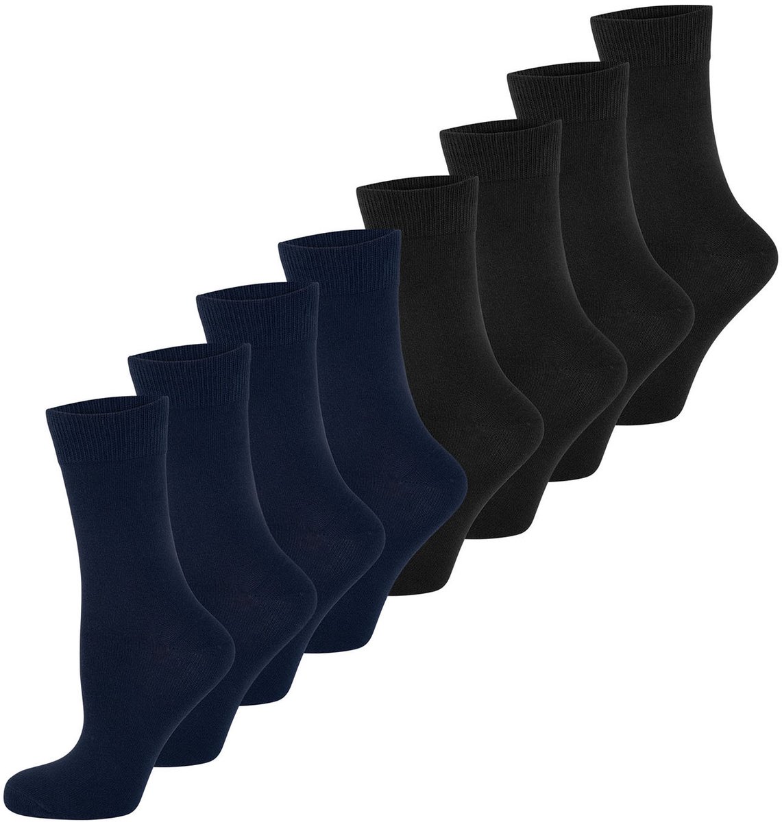 NUR DIE Basicsocken Classic Komfortbund
