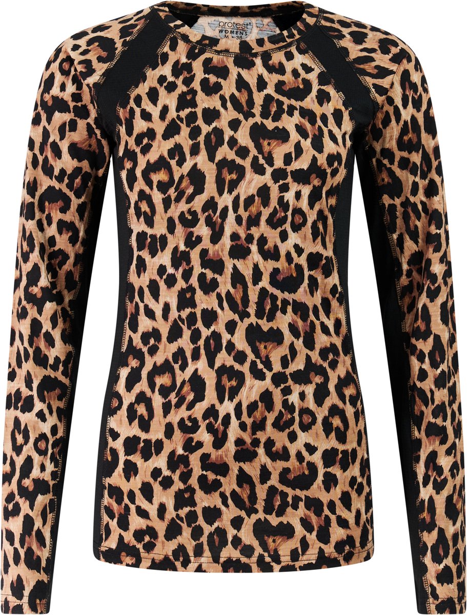 Protest PRTIsamo Thermoshirt Dames Lange Mouw Zwart