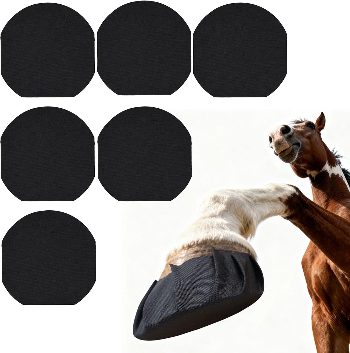 6 stuks hoofverband tape, sterke kleverige paardenhoefwikkelingen