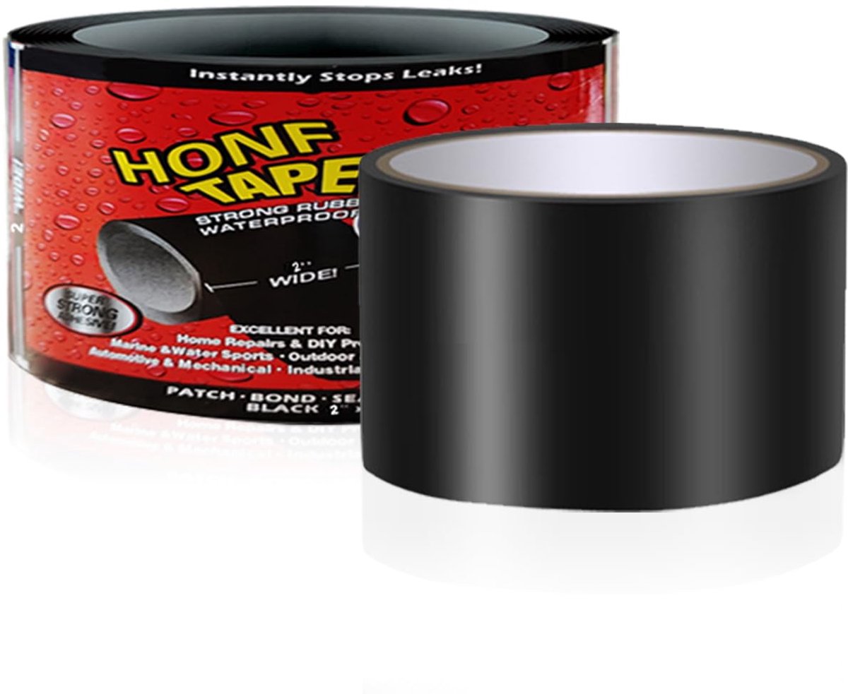 Reparatietape voor waterlekkage - Waterproof, flexibel, zwart - 1,5 m x 5 cm - ShopVlot