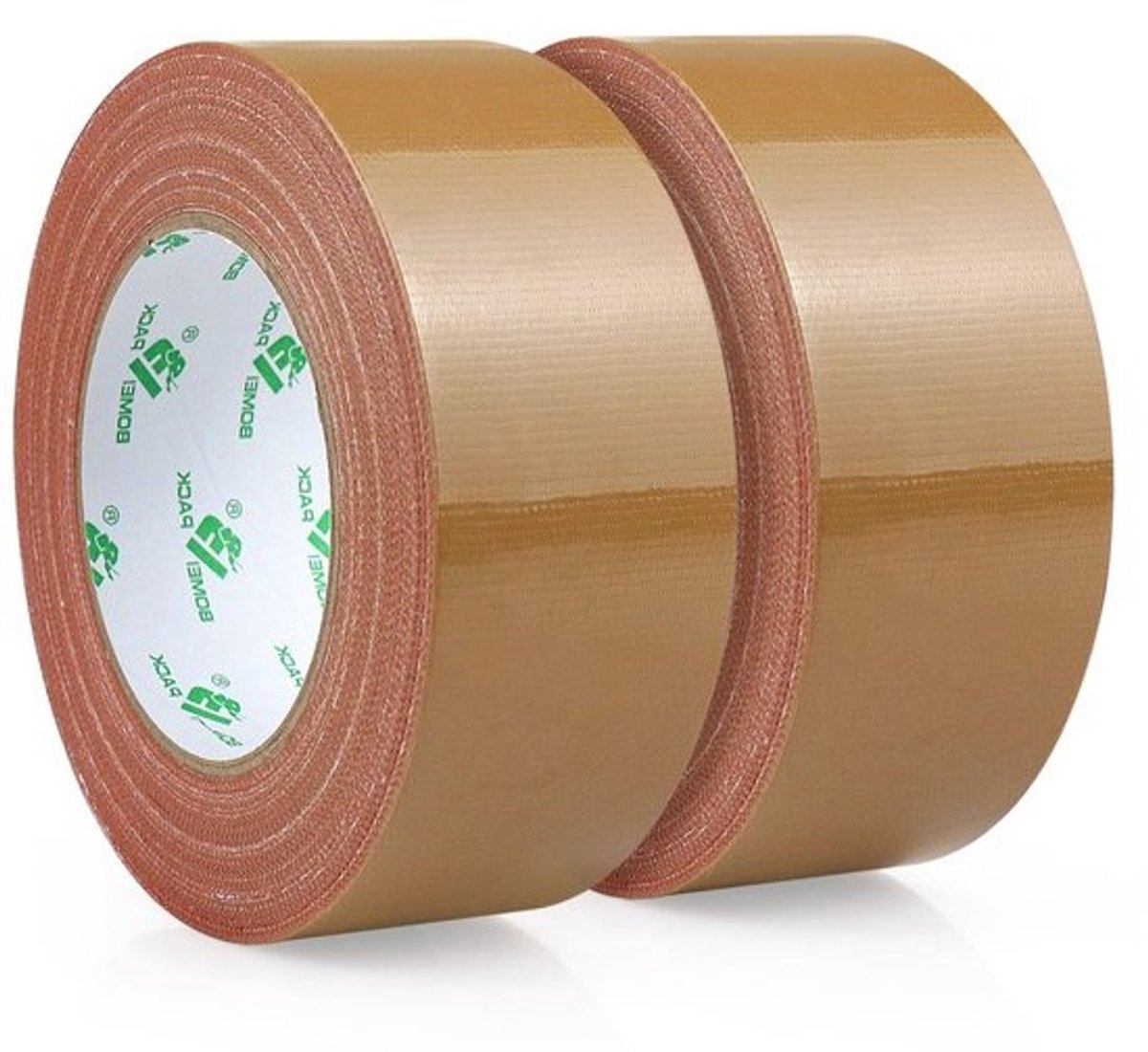 Waterproof Gaffa Duct Tape - 30 m x 50 mm - Hand afscheurbaar - Zwart - 2 rollen voor diverse klussen
