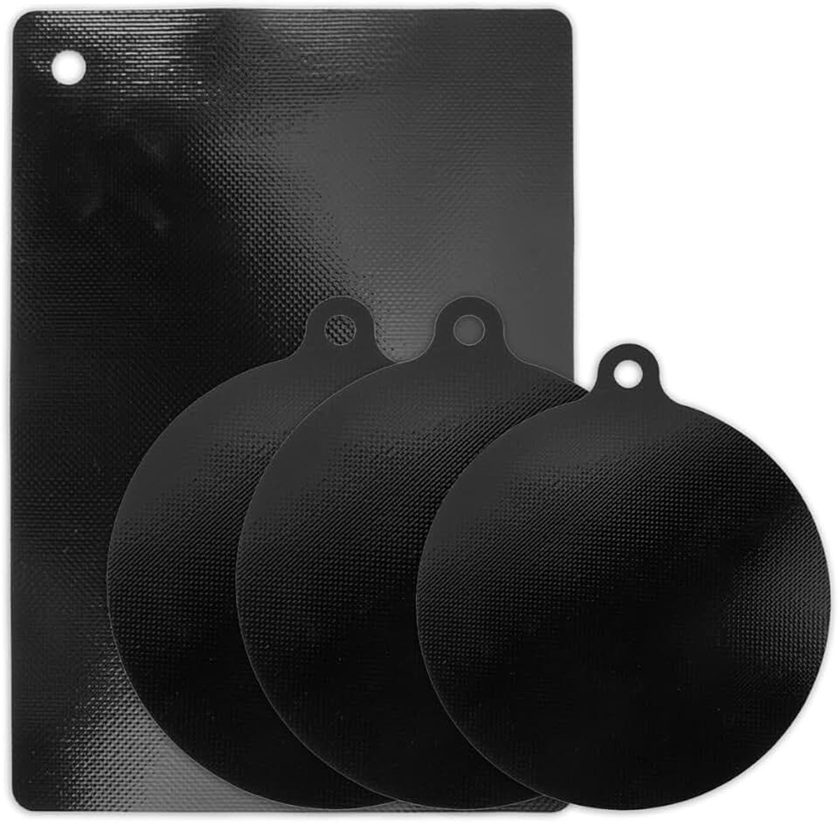 Inductiekookplaat-beschermmatten voor inductiekookplaat | inductiekookplaatbescherming, gemakkelijk te reinigen, voor inductiekookplaten (22 cm/24 cm/25 x 35 cm)