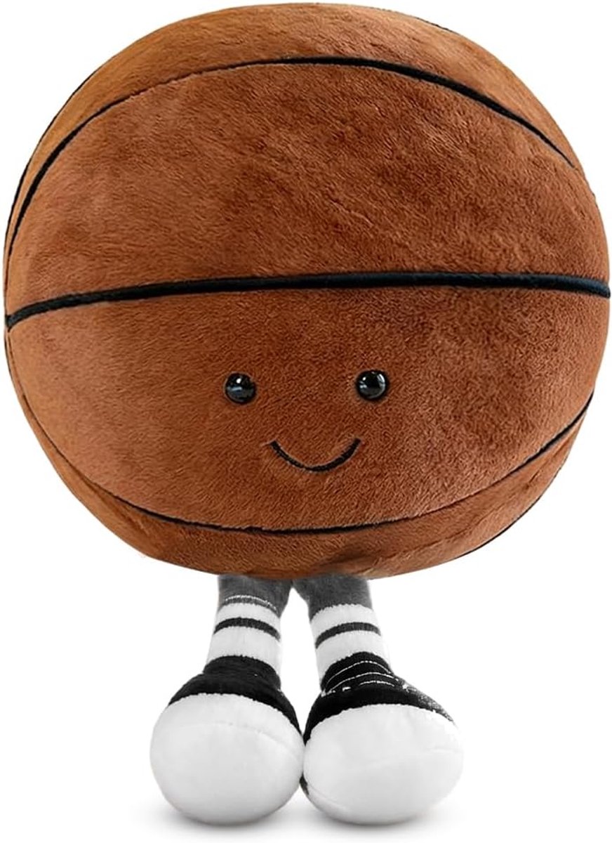 Pluisdier Speelgoed, Basketball Pluiskussen, Pluis Basketball Speelgoed, Leuk Huisdecoratie, Zacht Pluizig Kussen Gift Voor Basketballliefhebbers & Kinderen (Basketball)