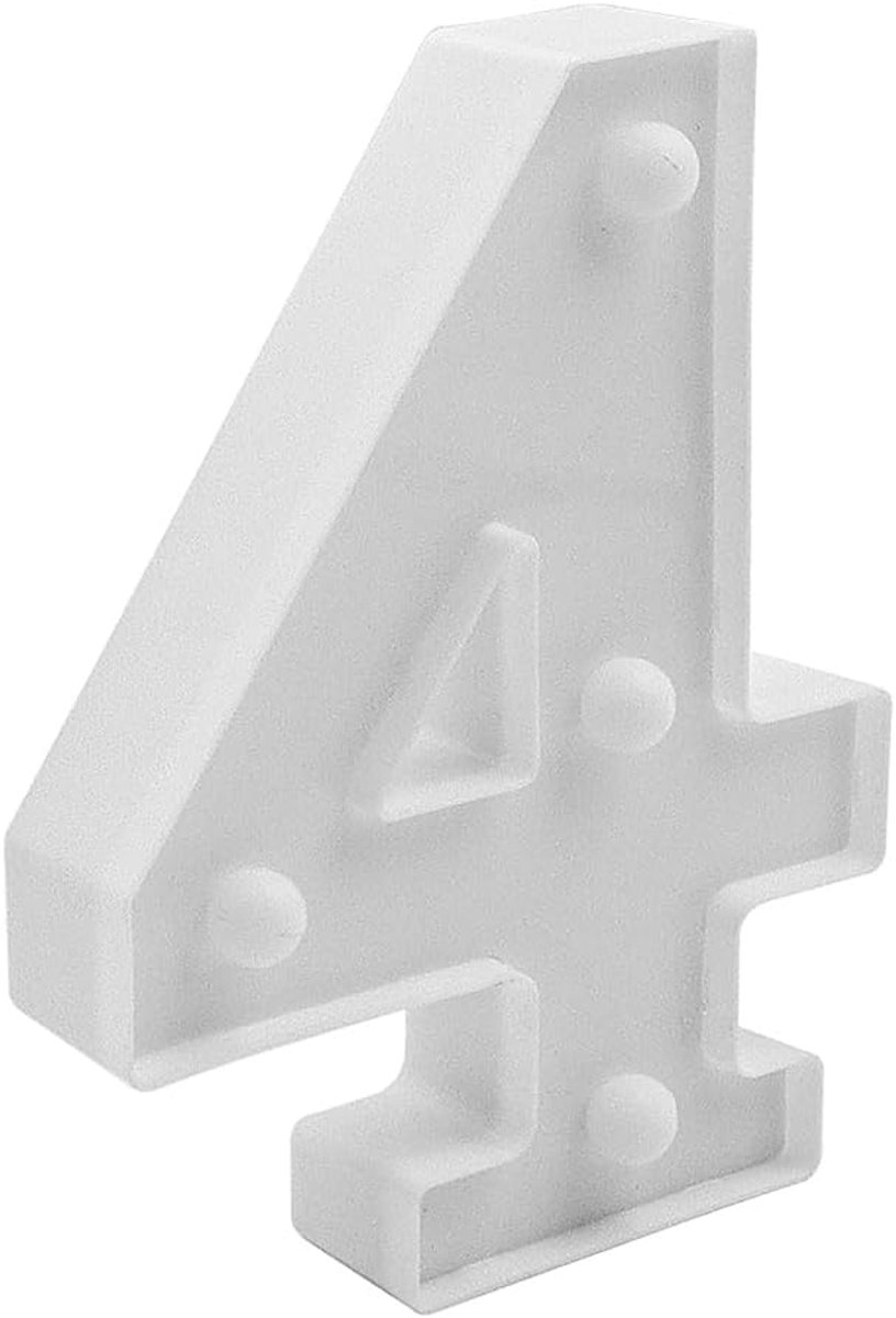 Light Sign LED Marquee Number Light Up 0-9 Digits Lights Sign voor Home Party Bar Wedding Festival Verjaardag Decoraties (4)