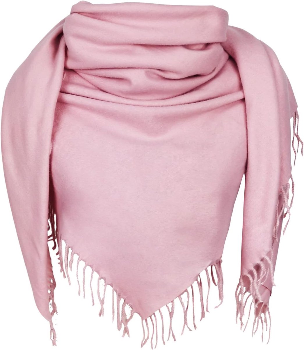 Damessjaal Dames Halsdoek XXL Sjaal Wintersjaal Zeer Warme Sjaal met Franjes Uniseks Sjaal Herfst Sjaal Poncho