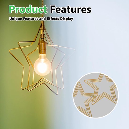 12 stuks sterkrans frame: Ø ca. 5 tot 20 cm metalen ring ster, ring dromenvanger DIY handwerk dromenvanger krans bruiloft decor, pentagramvormige kransringen metalen ring ster macramé frame — afbeelding 5