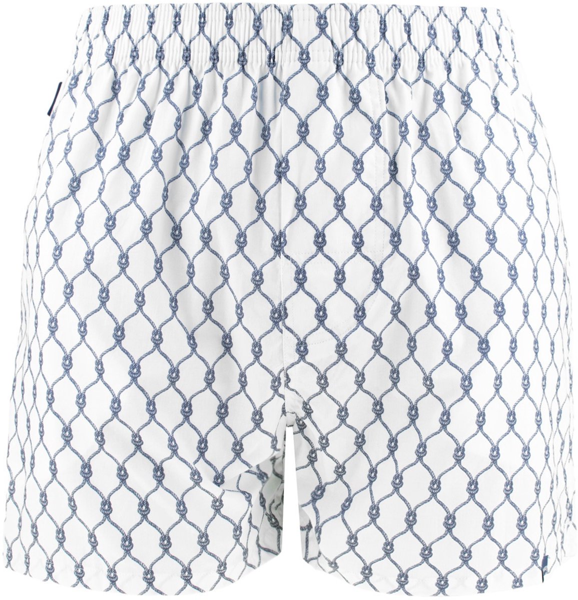 Pockies heren wijde boxershort naval wit