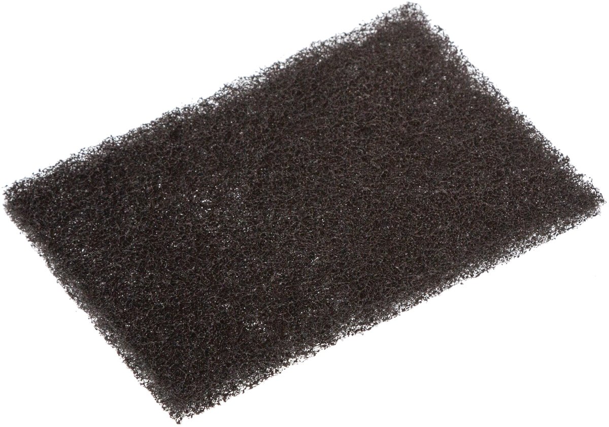 5Five Antigeur Actieve Koolstoffilter - Set van 4 stuks - 11x8x1cm - Zwart