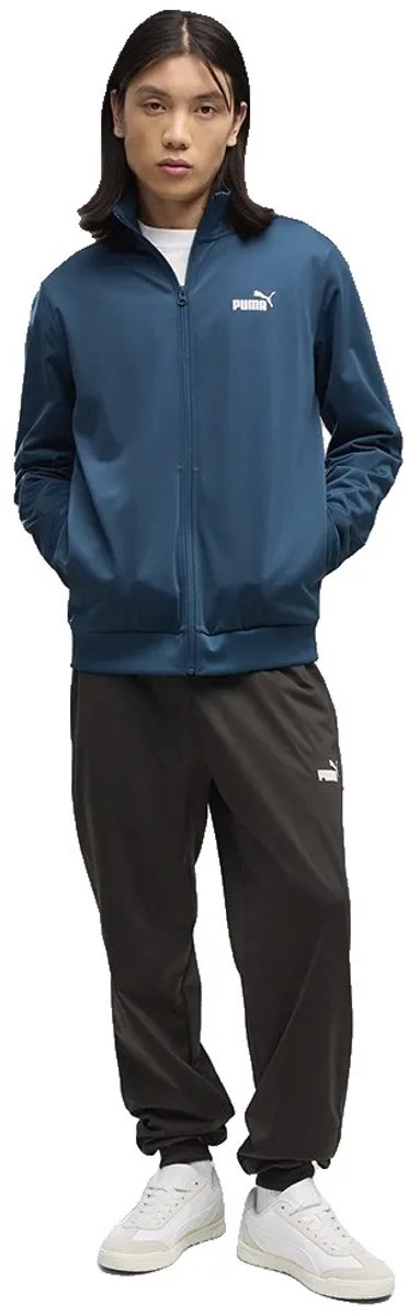 Puma Essential Nº1 Logo Poly Trainingspak Man Midnight Petrol