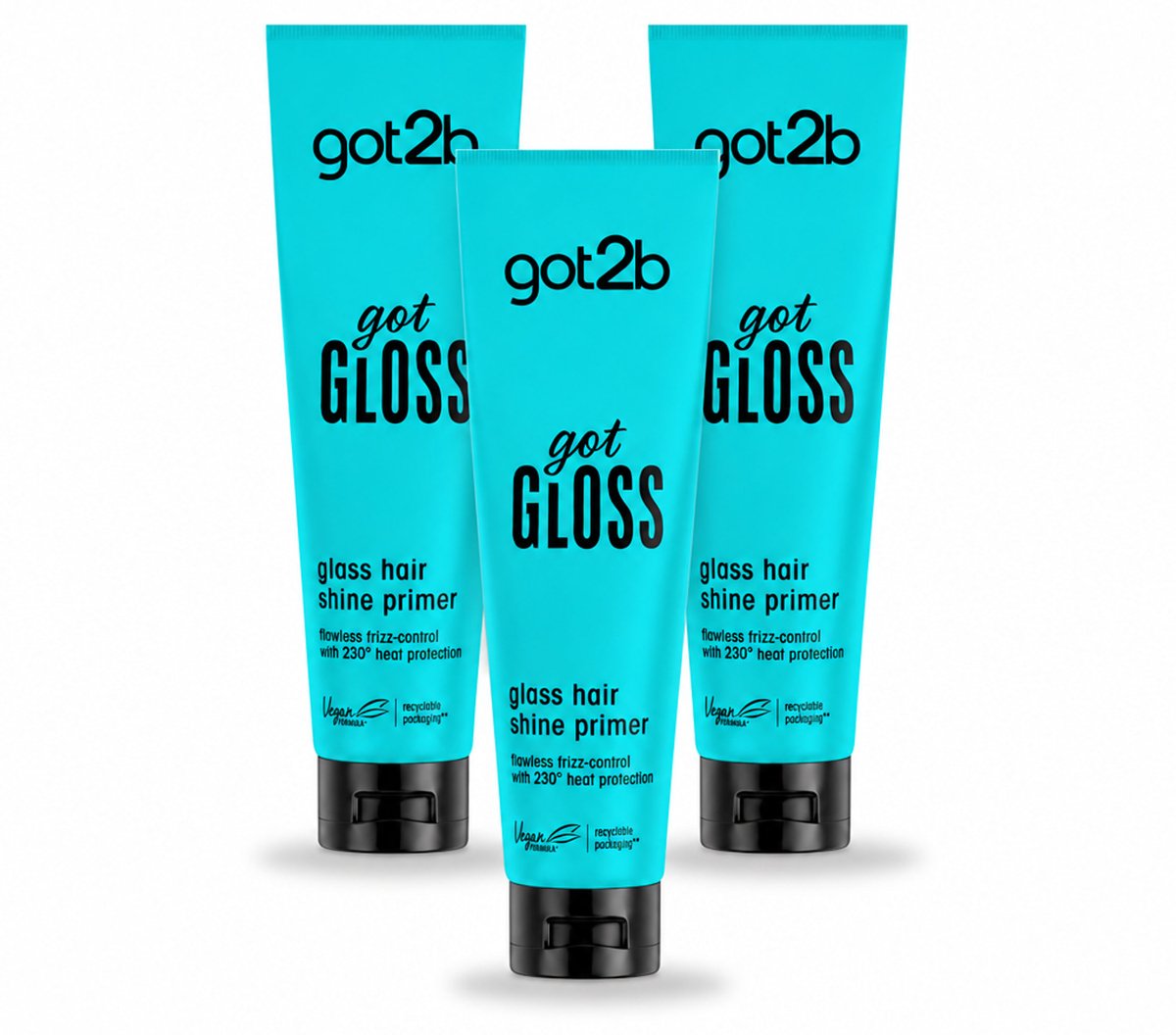 3 x Got2B - Haarprimer - Got Gloss - 150 ml - Voordeelverpakking - 3 stuks