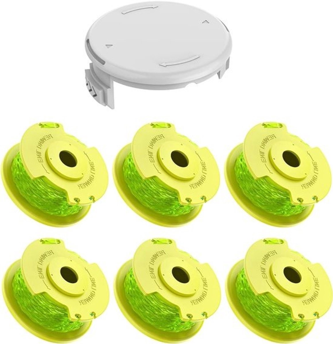 Bobina De Hilo A6481 Trimmer Spoel Geschikt voor 9 m Lang, Ø 1.65 mm, Ideaal voor Tuinonderhoud en Grasmaaien
