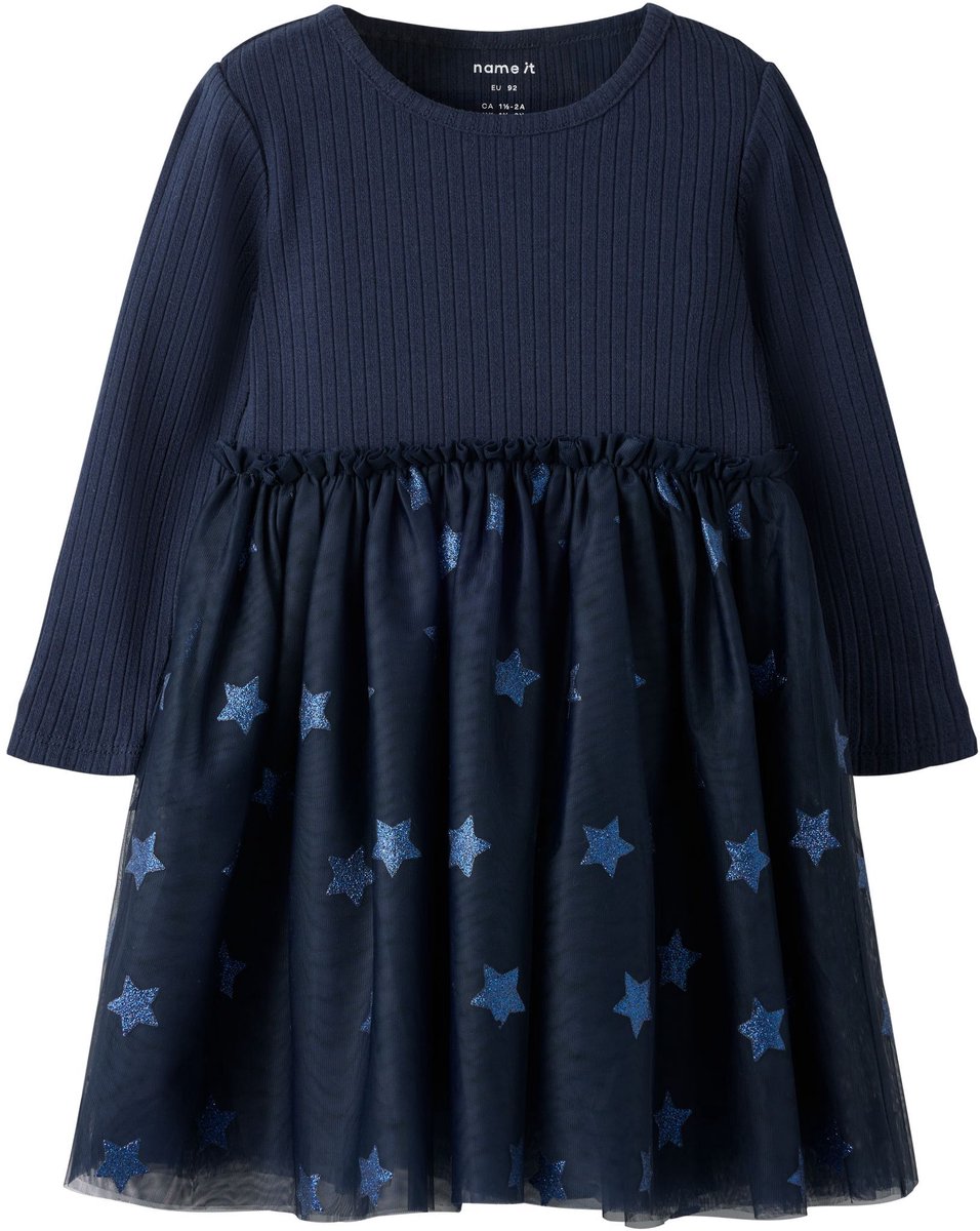 Name it Jurk glitterprint