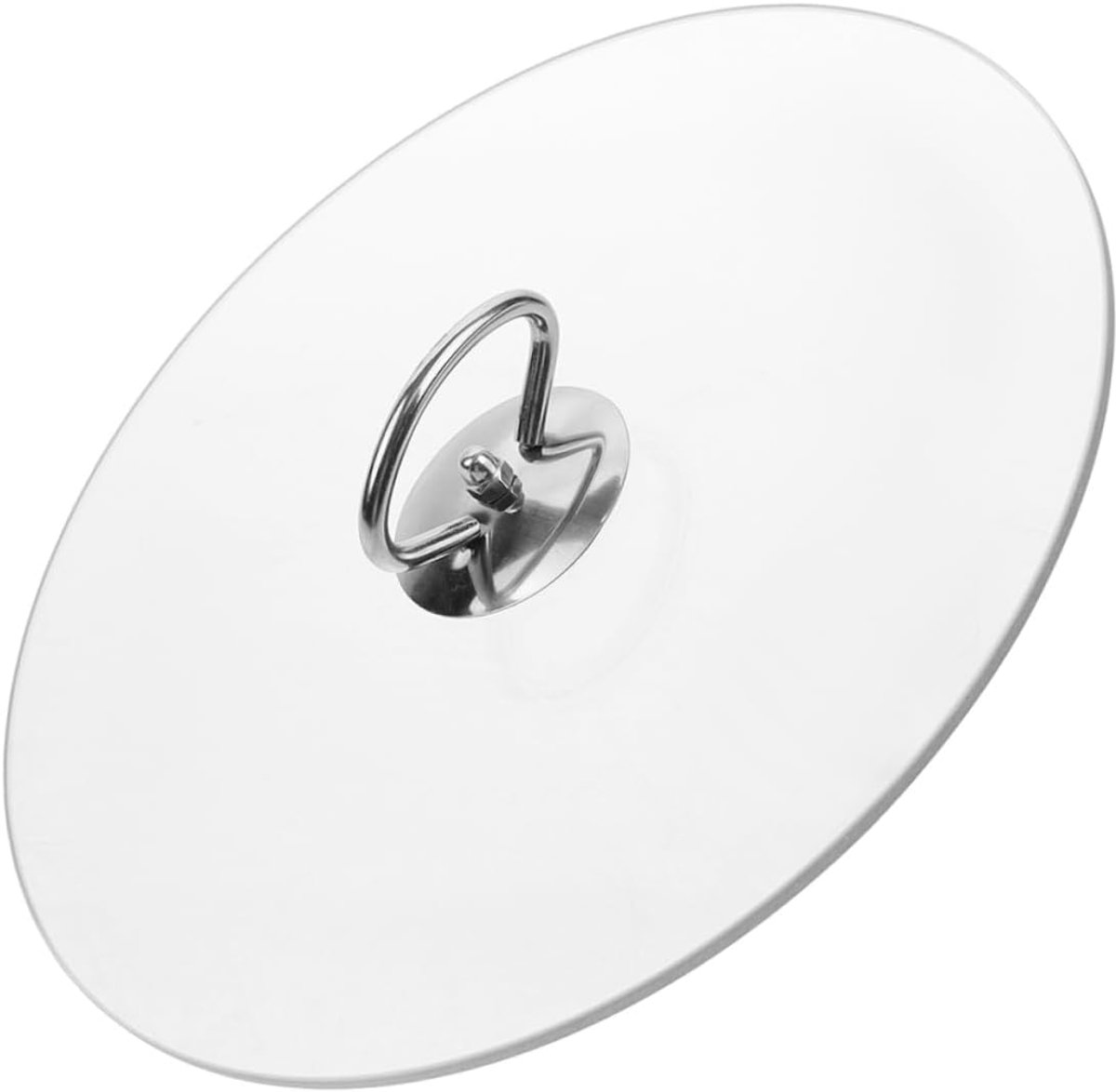 Deksel 27 cm met handvat voor potten en pannen magnetronbestendig vaatwasmachinebestendig helder en rond voor veelzijdig keukengebruik