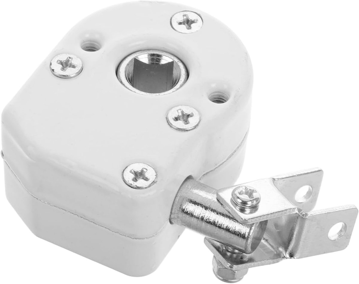 Luifels, vervanging van de markiesmotor, luifelaandrijving, baldakijn, accessoires, luifelslinger, luifels, luifeluitrusting, wit, aluminiumlegering