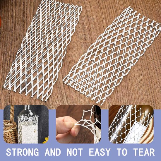 Manchetten voor wijn, glazen mazen, voor wijn, champagne, sterke drank, 30 stuks/22 cm — afbeelding 4