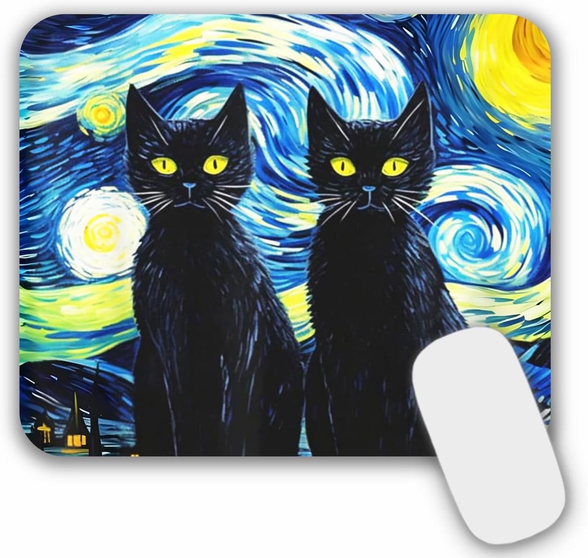 Muismat Gaming Office muismat met ontwerpen 24 x 20 x 0,3 cm voor computer, laptop (MP-Y02)