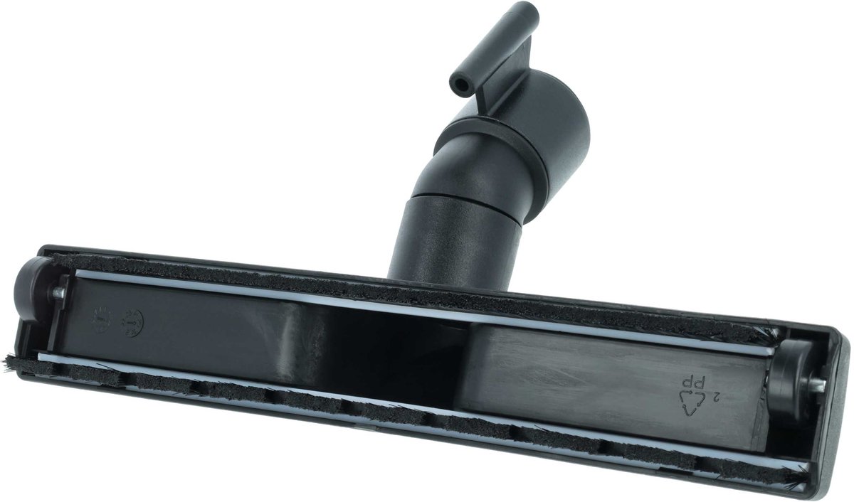 vhbw vloerzuigmond voor tapijten, compatibel met Nilfisk ATTIX 33, AERO 31 INOX, ATTIX 30, AERO 21 INOX, AERO 21, ATTIX 33 M-H, ATTIX 40, 2x draadopnemer