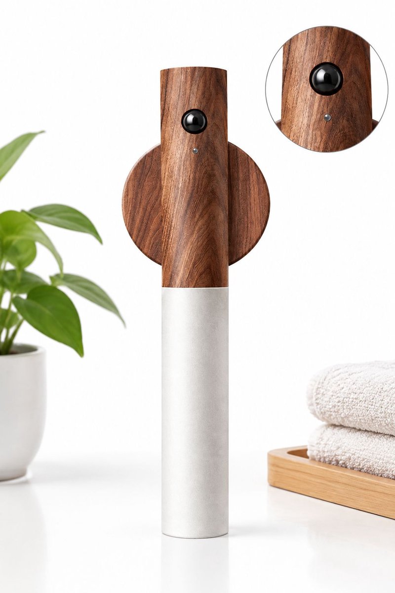 VHV - LED Nachtlampje - Met Bewegingssensor - USB-C Oplaadbaar - Magnetische Montage - Dag en Nacht Sensor - Warm Wit - Voor o.a. Slaapkamer, Overloop - Energiezuinig - Voor Volwassenen, Kinderen, en Baby’s
