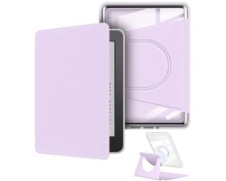 360 Graden Draaibare Hoes voor 6 Inch Kindle - Afneembare Magnetische Beschermhoes met Verstelbare Standaard