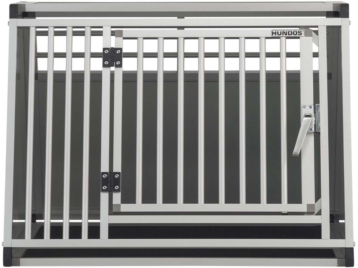 Hundos Autobench XL 80x87x65 cm met drempel