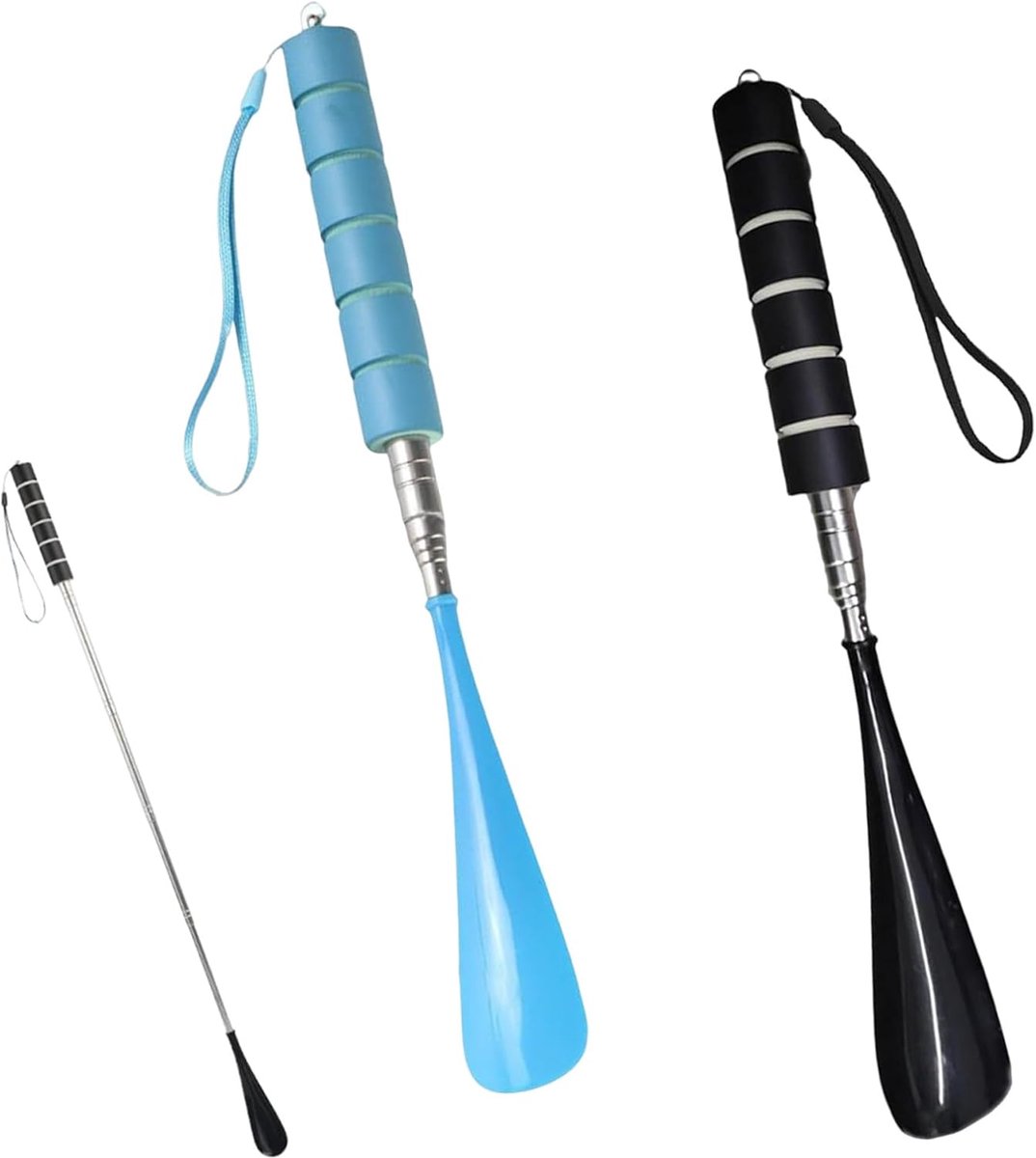 2 stuks schoenlepel lang kunststof uittrekbare schoenlepel schoenlepel schoenlepel schoenlepel