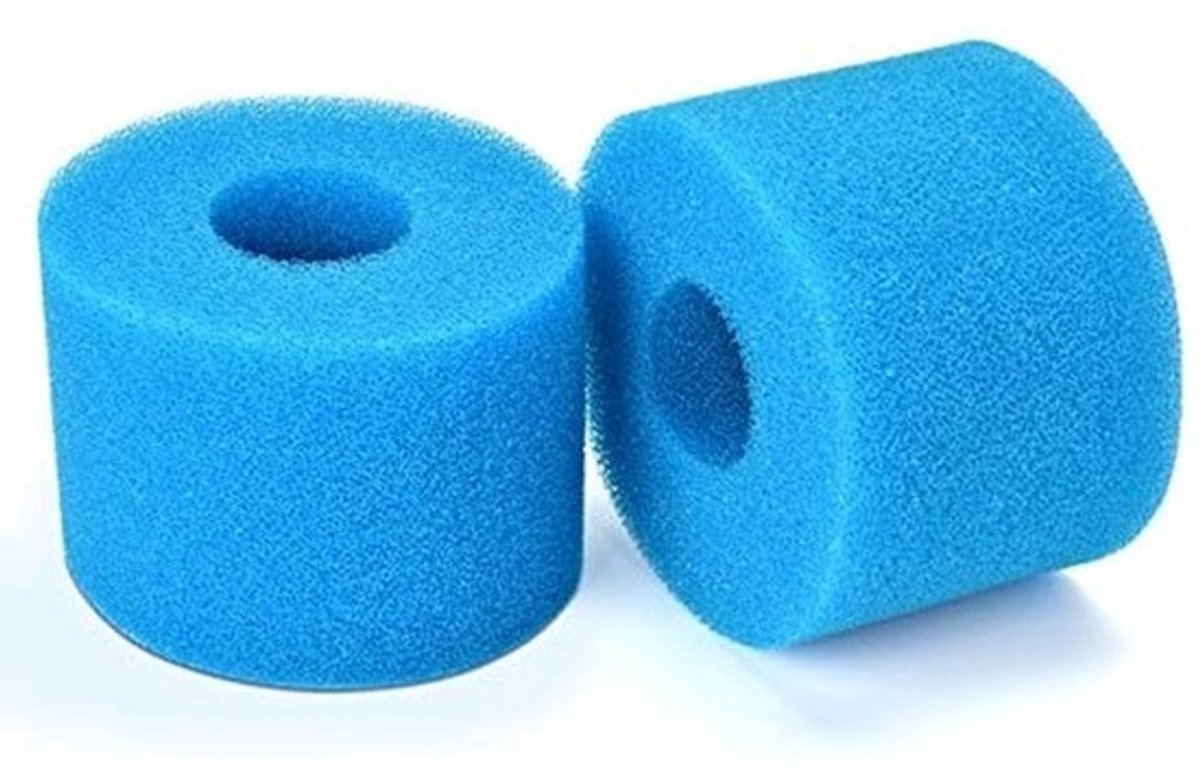 Herbruikbare zwembadfilterspons S1 - 2 stuks voor effectieve filtratie