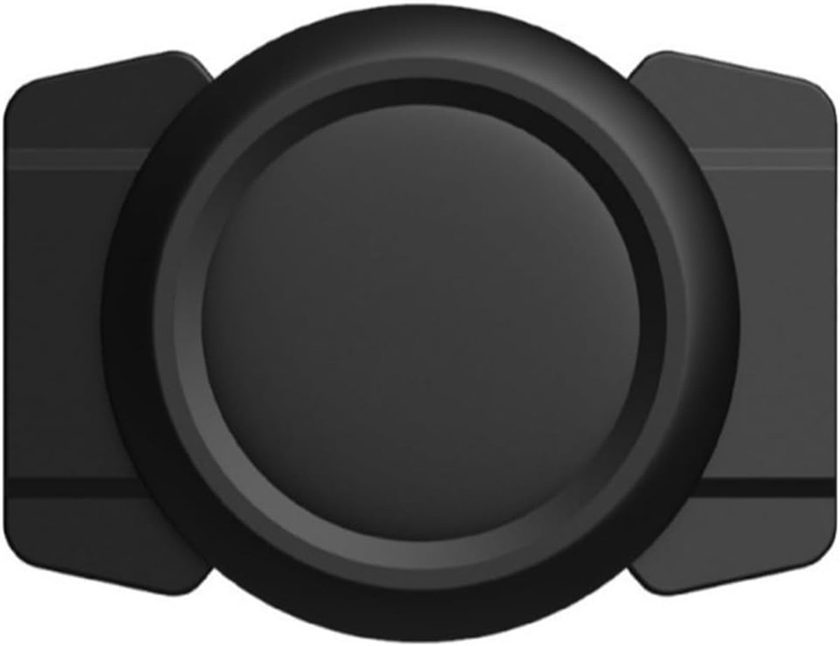 Magnetische anti-verloren trackerhouder voor motorfiets, auto, iOS en Android, siliconen ABS zwarte hoes