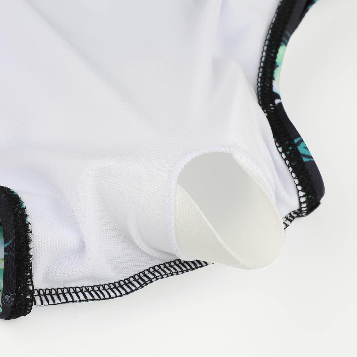 Sets hoge taille zwempak tweedelig badpak één schouder badmode zwempak
