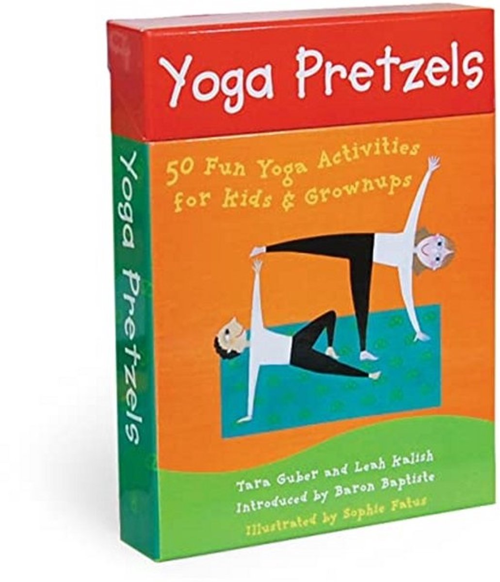 Yoga Pretzels: 50 Fun Yoga Activities for Kids and Grownups (Yoga Cards): 50 Fun Yoga Activities For Kids & Grownups