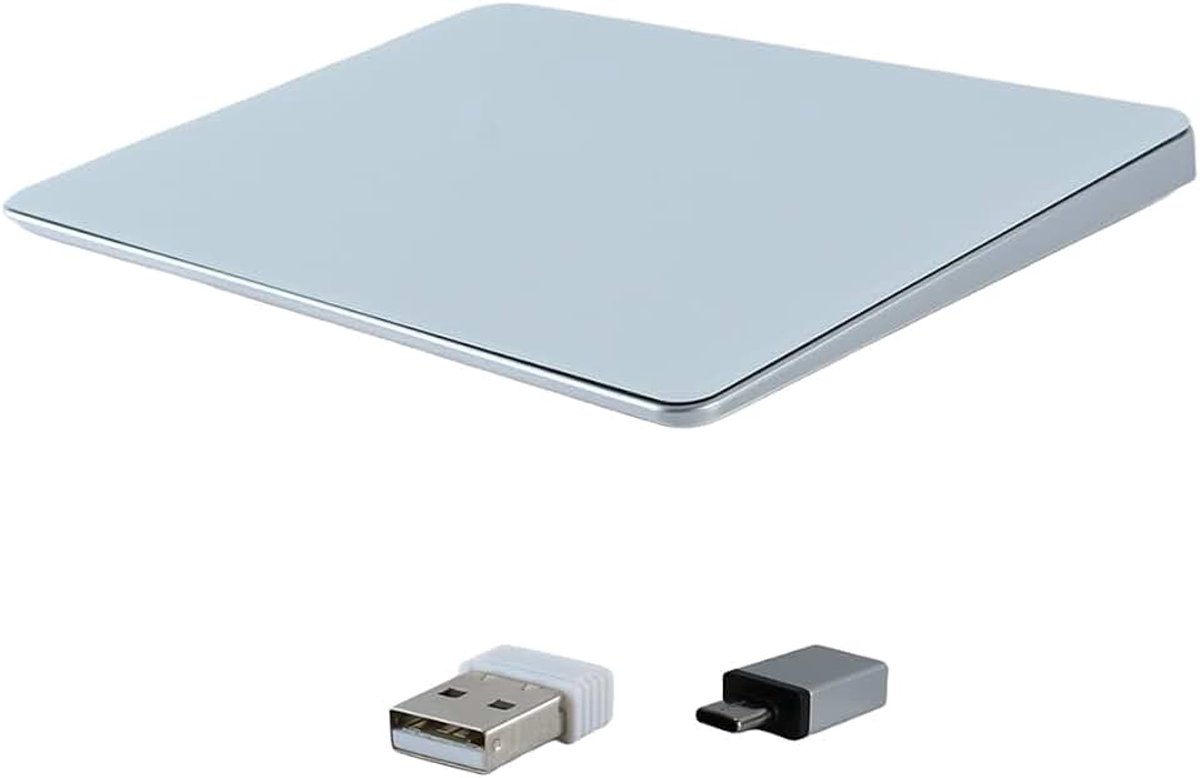 Trackpad met 2,4G USB-ontvanger voor multi-touch-oppervlak, zeer nauwkeurig trackpad, multi-gesture touchpad-muis, compatibel met 10/11 pc-desktop