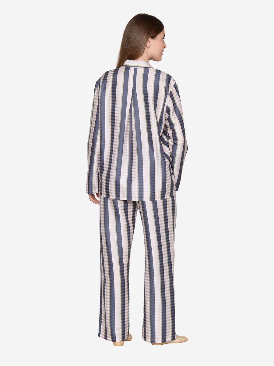 Joop! Nachthemd Loungewear OPEN GREY