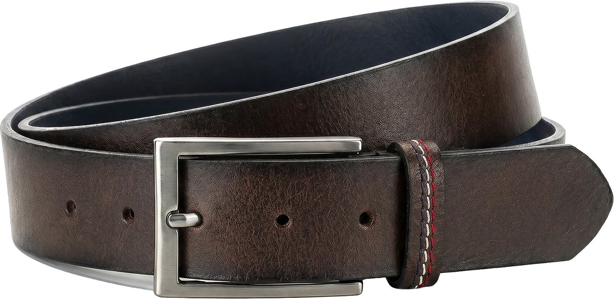 HECHTER leren heren riem - bruin
