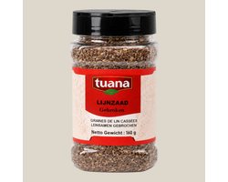 Tuana Kruiden - Lijnzaad Gebroken - Strooibus 160 Gram - Tuanashop - MP-L-0008