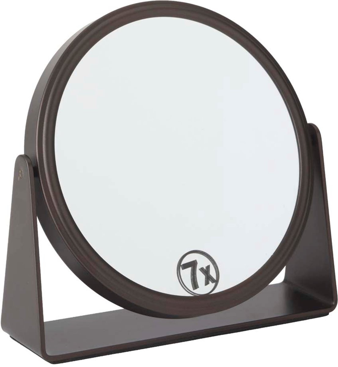 Forte Make Up Spiegel Pecan | Bruin | Staal