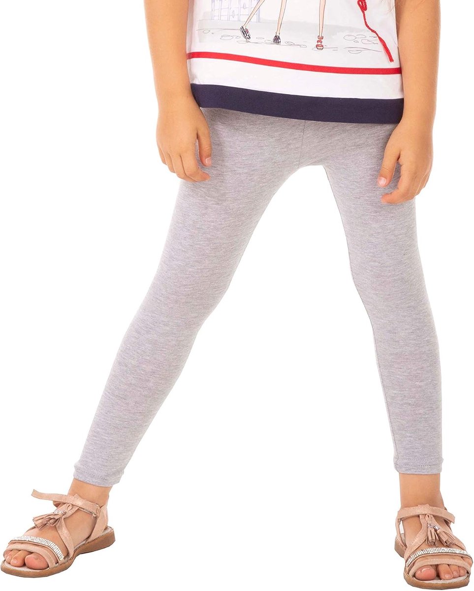 Meisjes lange legging van katoen - ondoorzichtig - enkellang lange maat 92 98 104 110 116 122 128 134 140 146 152