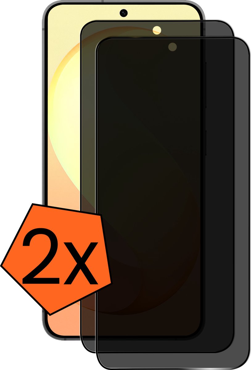 Screenprotector - 2 Stuks - Geschikt voor Samsung Galaxy S26 FE - Privacy Filter - Gehard Glas - Beschermglas - Tempered Glass - Screen Protector