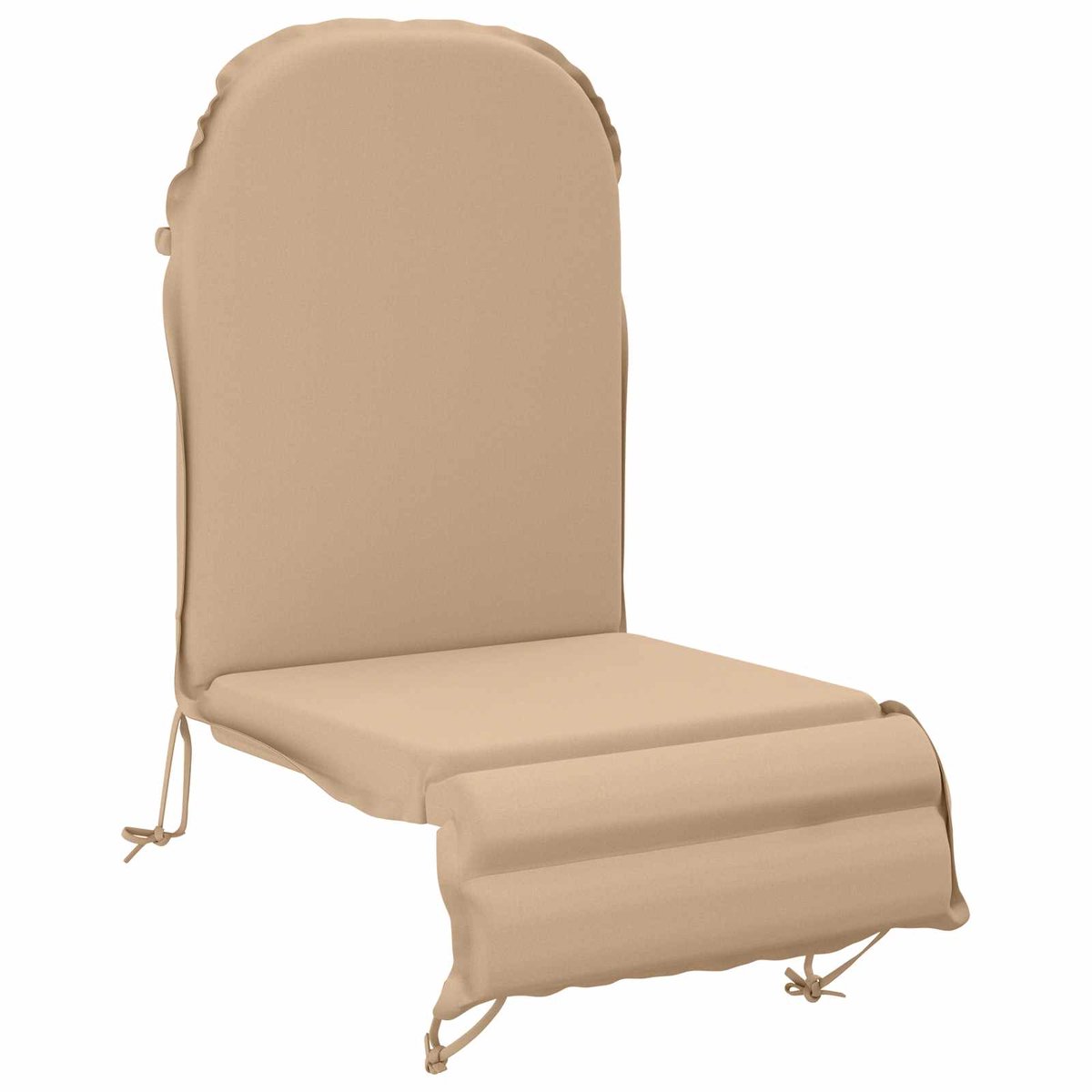 vidaXL Kussen - voor - Adirondack-stoel - GEMERT - 100% - Polyester - Zand