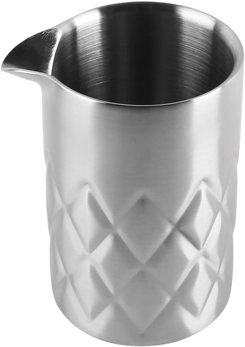 Cocktailmixglas van 540ml van roestvrij staal met gewichtige bodem, ideaal voor bartenders en mixen van dranken