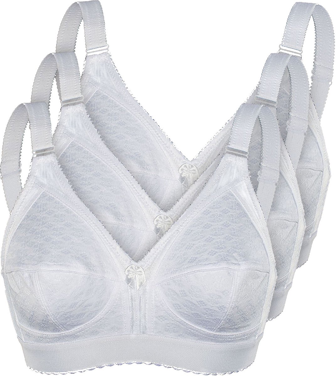 3-pack Zachte bh Functional Bras