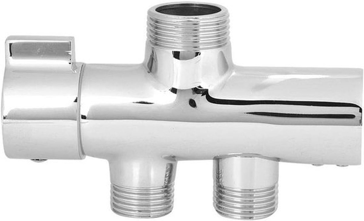 Stevige aan de muur gemonteerde douchekopklep met doucheomstelling en separator voor optimale waterstroom