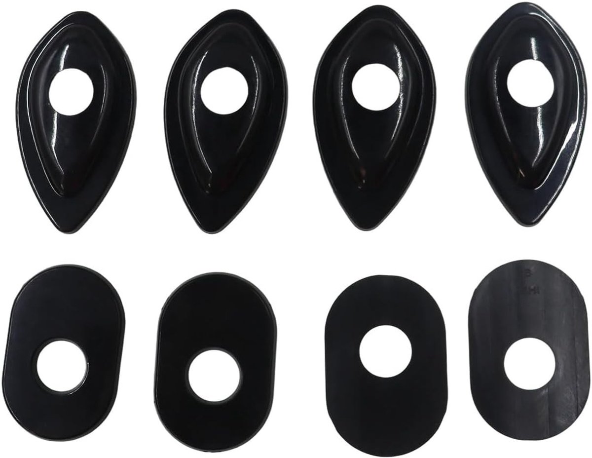 4 Stuks Motorfiets Richtingaanwijzer Adapterplaten - Geschikt voor GROM, MSX125, CBR250R, CBR300R, CB650F, CBR650F, NC700S en NC700X