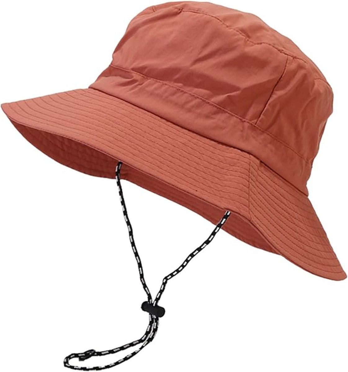 Zonhoed voor dames-opvouwbaar-regenbestendig- zonbescherming-sneldrogend-ademend-geschikt voor strand-zwembad- park- kamperen- picknicken- wandelen en reizen - Watermeloen rood