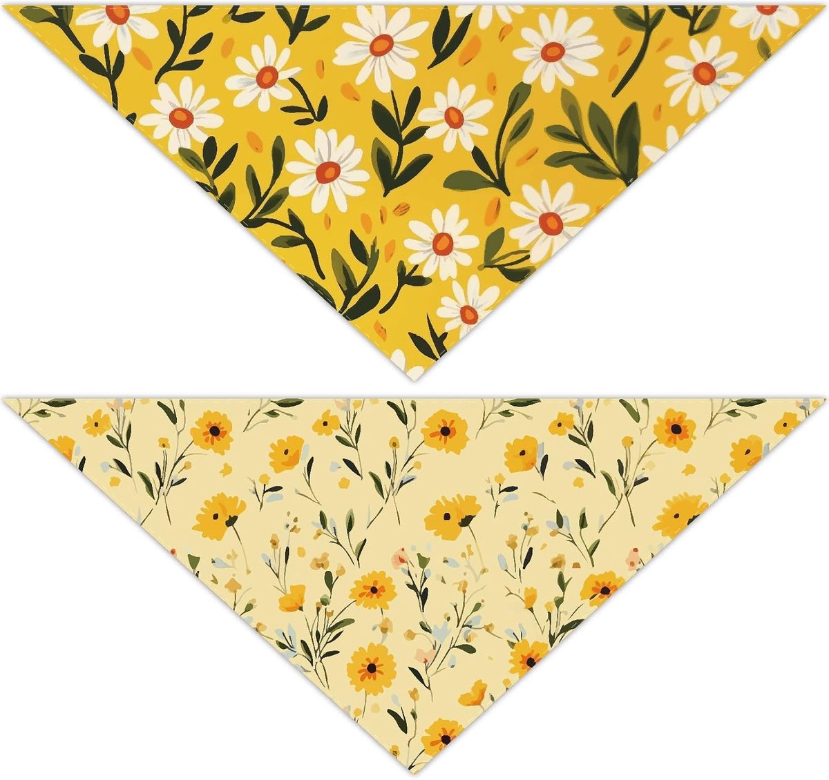 Hondenhoed - Set van 2 - Polyester - Geel