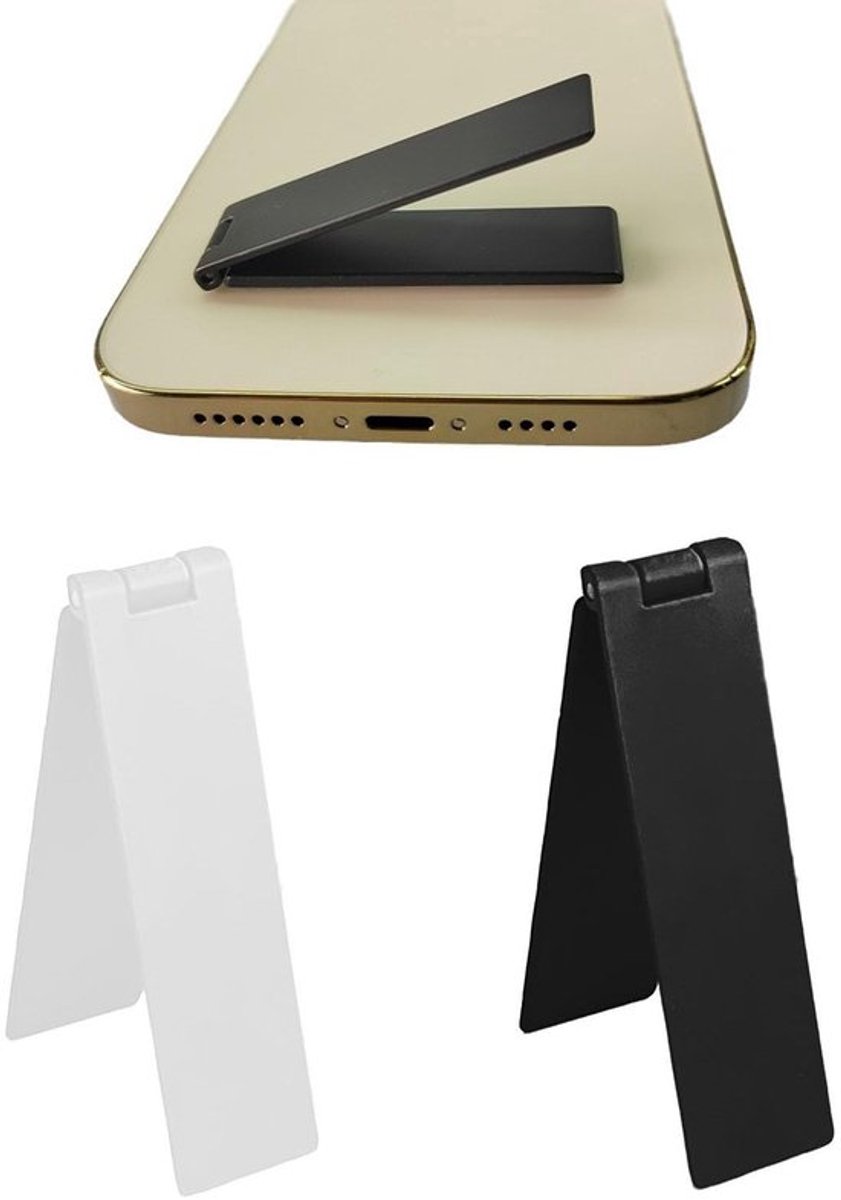 Dailygoods- Telefoonstandaard Ultradun - Opvouwbaar - Draagbare Houder