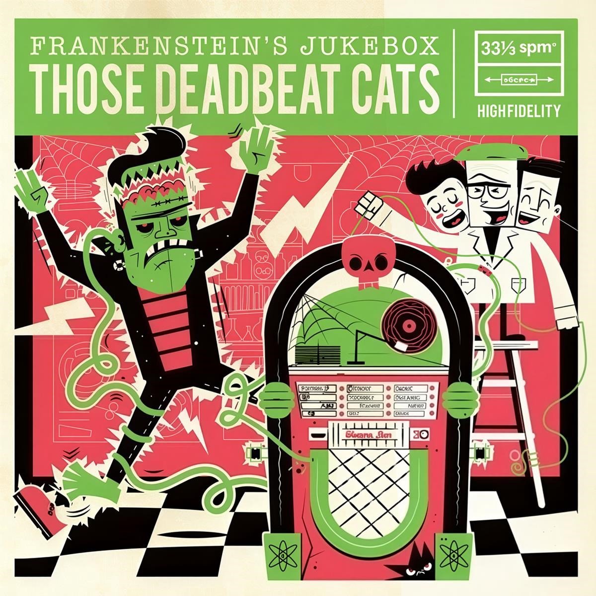 Those Deadbeat Cats - Frankenstein's Jukebox (CD)