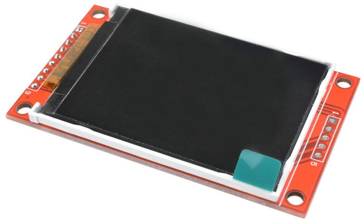 2.2 inch ILI9341 SPI TFT LCD Scherm 240x320 met SD Kaartsleuf voor Arduino en Raspberry Pi